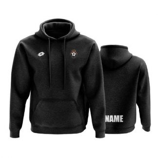 TA CLUB HOODIE ADULTS BLACK WITH NAME