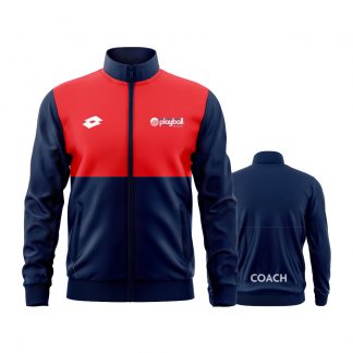 PLAYBALL FULL ZIP SWEAT MEN NAVY/RED