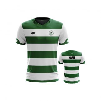 WSAFC PLAYING SHIRT JUNIOR WITH NAME EMERALD/WHITE