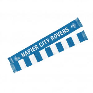 NCR SCARF ROYAL/WHITE