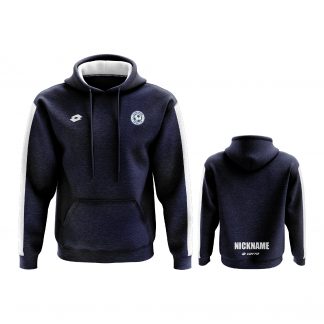 NSFC JUNIOR HOODIE WITH NAME NAVY