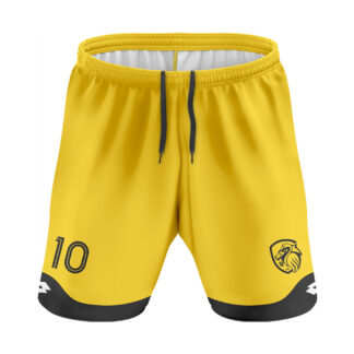 NRFC AWAY SHORT MENS YELLOW/BLACK